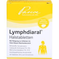 Lymphdiaral Halstabletten 40 St