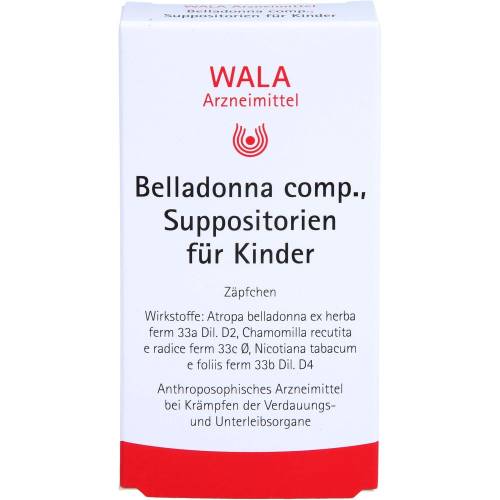 Belladonna Comp.Kindersuppositorien 10 g