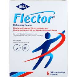 Flector Schmerzpflaster+elatischer Netzstrumpf 5 St