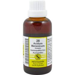 Acidum Benzoicum Komplex Nr.28 Dilution 50 ml