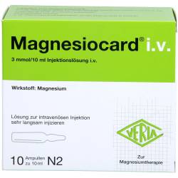 Magnesiocard i.v. Injektionslösung 100 ml