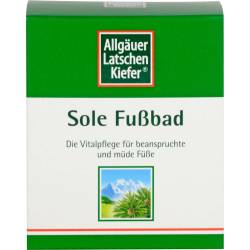 Allgäuer Latschenk. Sole Fußbad 100 g