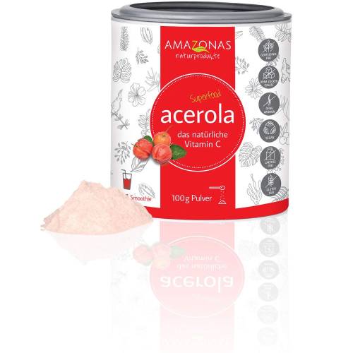 Acerola 100% natürliches Vitamin C Pulver 100 g