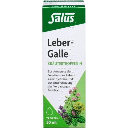 Leber Galle Kräutertropfen N Salus 50 ml