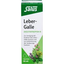 Leber Galle Kräutertropfen N Salus 50 ml