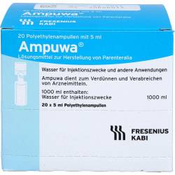 Ampuwa Plastikampullen Injektions-/Infusionslsg. 100 ml