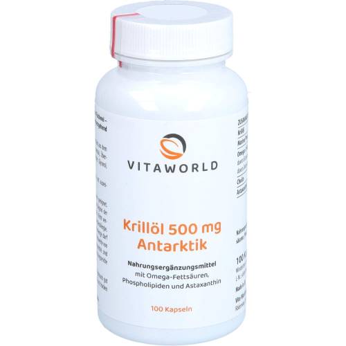 Krillöl 500 mg Antarktik Kapseln 100 St