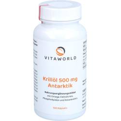 Krillöl 500 mg Antarktik Kapseln 100 St