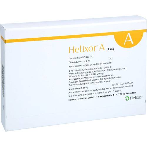 Helixor A Ampullen 1 mg 50 St