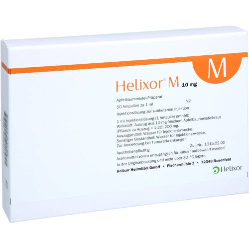 Helixor M Ampullen 10 mg 50 St