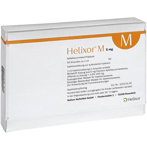 Helixor M Ampullen 5 mg 50 St