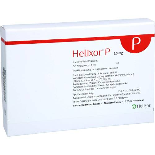 Helixor P Ampullen 10 mg 50 St