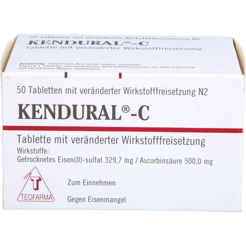 Kendural C Retardtabletten 50 St