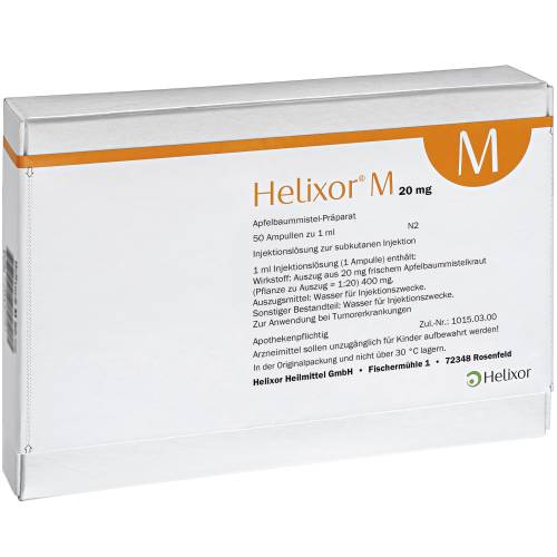 Helixor M Ampullen 20 mg 50 St