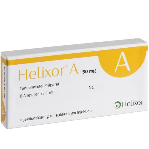 Helixor A Ampullen 50 mg 8 St
