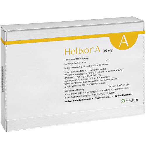 Helixor A Ampullen 30 mg 50 St