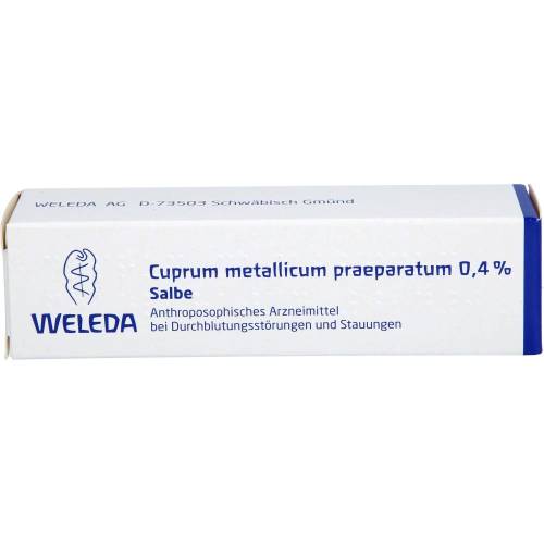 Cuprum Metallicum praep.0,4% Salbe 23 g