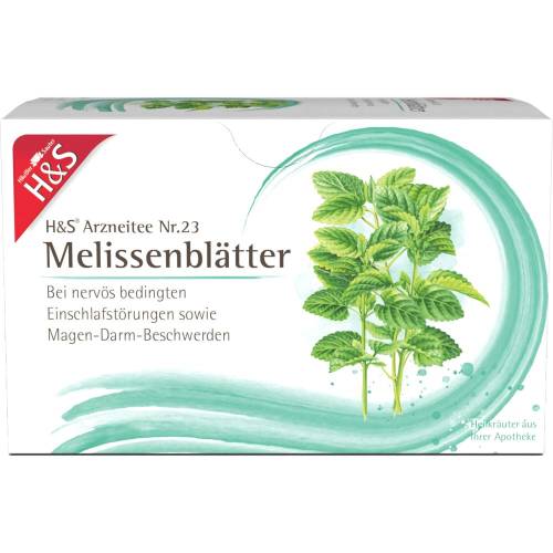 H&S Melissenblätter Filterbeutel 30 g