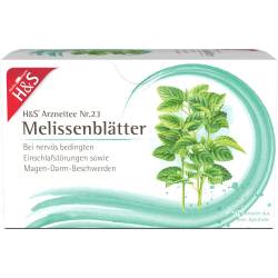 H&S Melissenblätter Filterbeutel 30 g