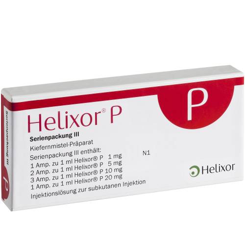 Helixor P Serienpackung Iii Ampullen 7 St