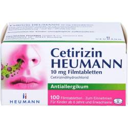 Cetirizin Heumann 10 mg Filmtabletten 100 St