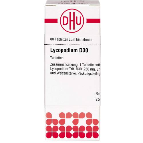 Lycopodium D 30 Tabletten 80 St
