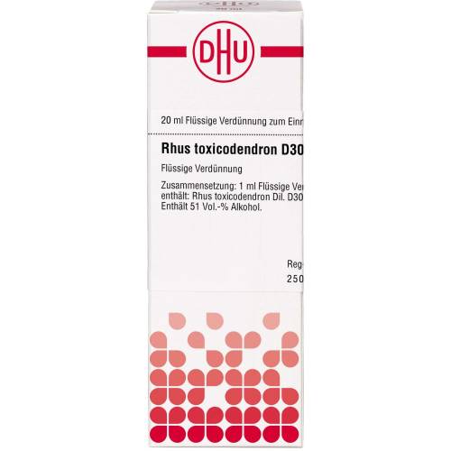 Rhus Toxicodendron D 30 Dilution 20 ml