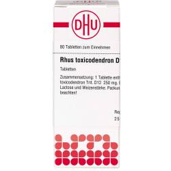 Rhus Toxicodendron D 12 Tabletten 80 St