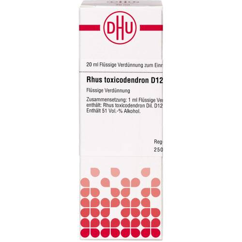 Rhus Toxicodendron D 12 Dilution 20 ml