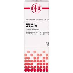 Argentum Nitricum D 6 Dilution 20 ml