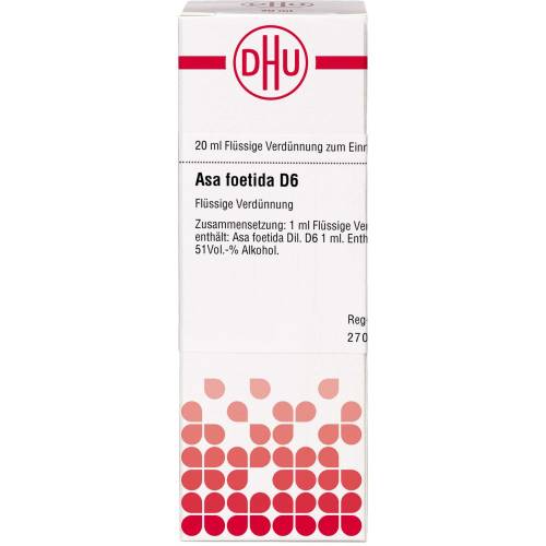 Asa Foetida D 6 Dilution 20 ml