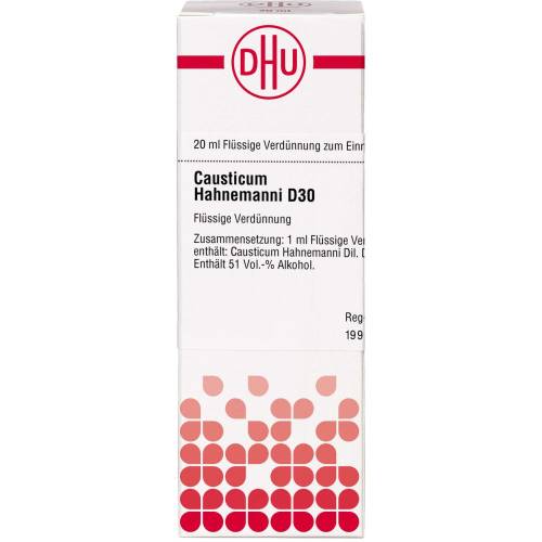 Causticum Hahnemanni D 30 Dilution 20 ml