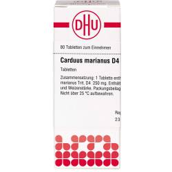 Carduus Marianus D 4 Tabletten 80 St