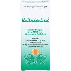 Kräuterlax Dr.Henk 15 mg Kräuterdrag.z.Abführen 10 St