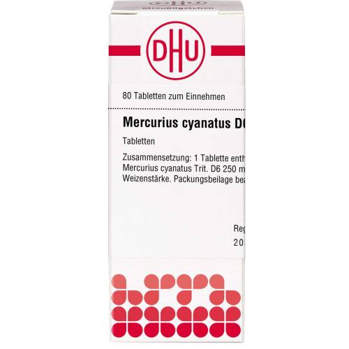 Mercurius Cyanatus D 6 Tabletten 80 St