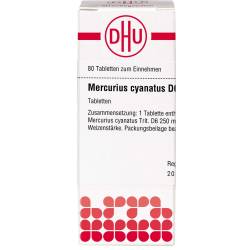 Mercurius Cyanatus D 6 Tabletten 80 St