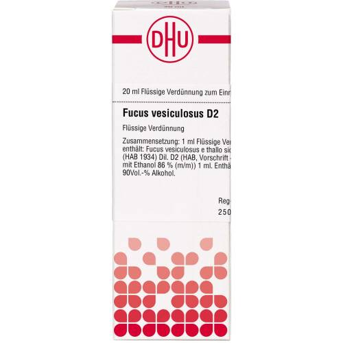 Fucus Vesiculosus D 2 Dilution 20 ml