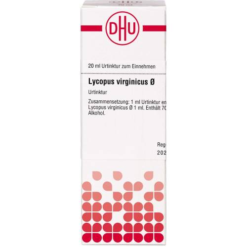 Lycopus Virginicus Urtinktur 20 ml