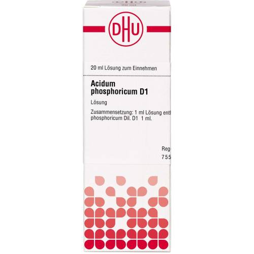 Acidum Phosphoricum Urtinktur D 1 20 ml