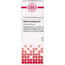 Sabal Serrulatum D 1 Dilution 20 ml