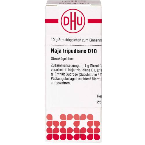 Naja Tripudians D 10 Globuli 10 g