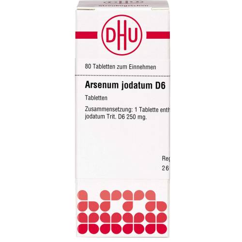 Arsenum Jodatum D 6 Tabletten 80 St