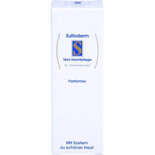 Sulfoderm S Teint Nachtpflege parfümfrei 40 ml