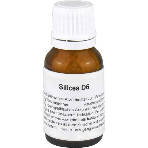 Silicea D 6 Globuli 15 g