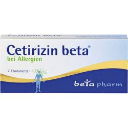 Cetirizin beta Filmtabletten 7 St
