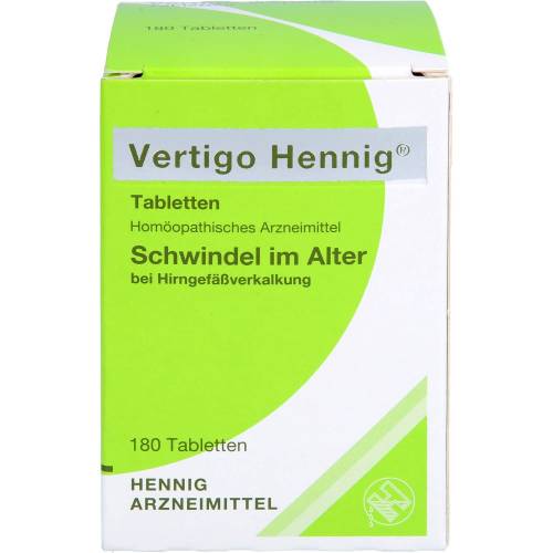 Vertigo Hennig Tabletten 180 St