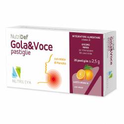 Gola&Voce portocale si miere de Manuka NutriDef, 20 dropsuri, Nutrileya