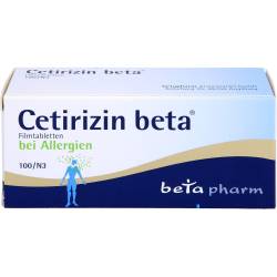 Cetirizin beta Filmtabletten 100 St