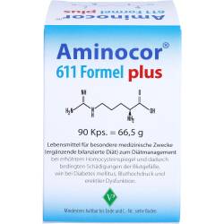 Aminocor 611 Formel plus Kapseln 90 St
