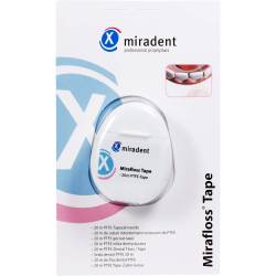Miradent Zahnseide Mirafloss Tape teflonbeschicht. 20 m